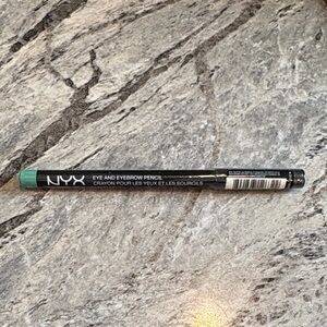 Teal NYX Eye & Eyebrow Pencil